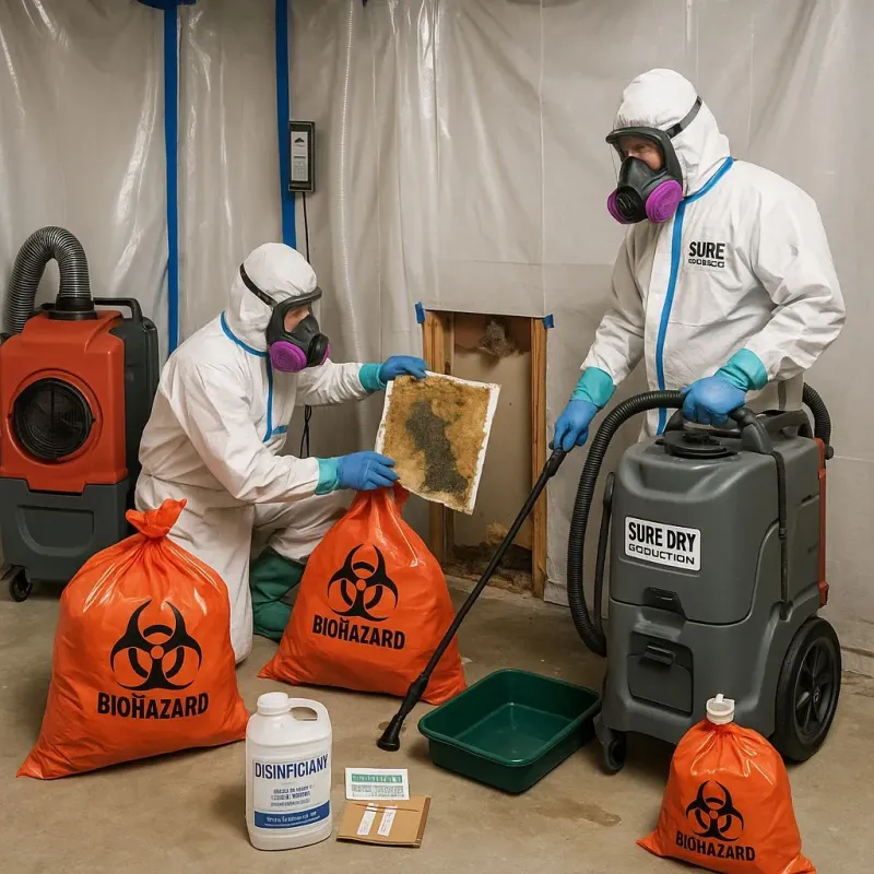 Contaminated Water Handling Protocols process in Watseka, IL